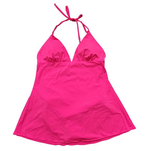 NWT Spanx Swim Dress Hot Pink Size 12 - Picture 1 of 8